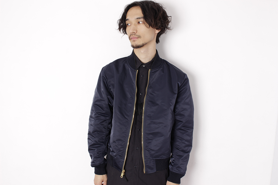 nnookk » TOGA VIRILIS – Nylon twill bomber jacket –