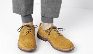 TOGA VIRILIS  ” Highland wool rib trouserse “