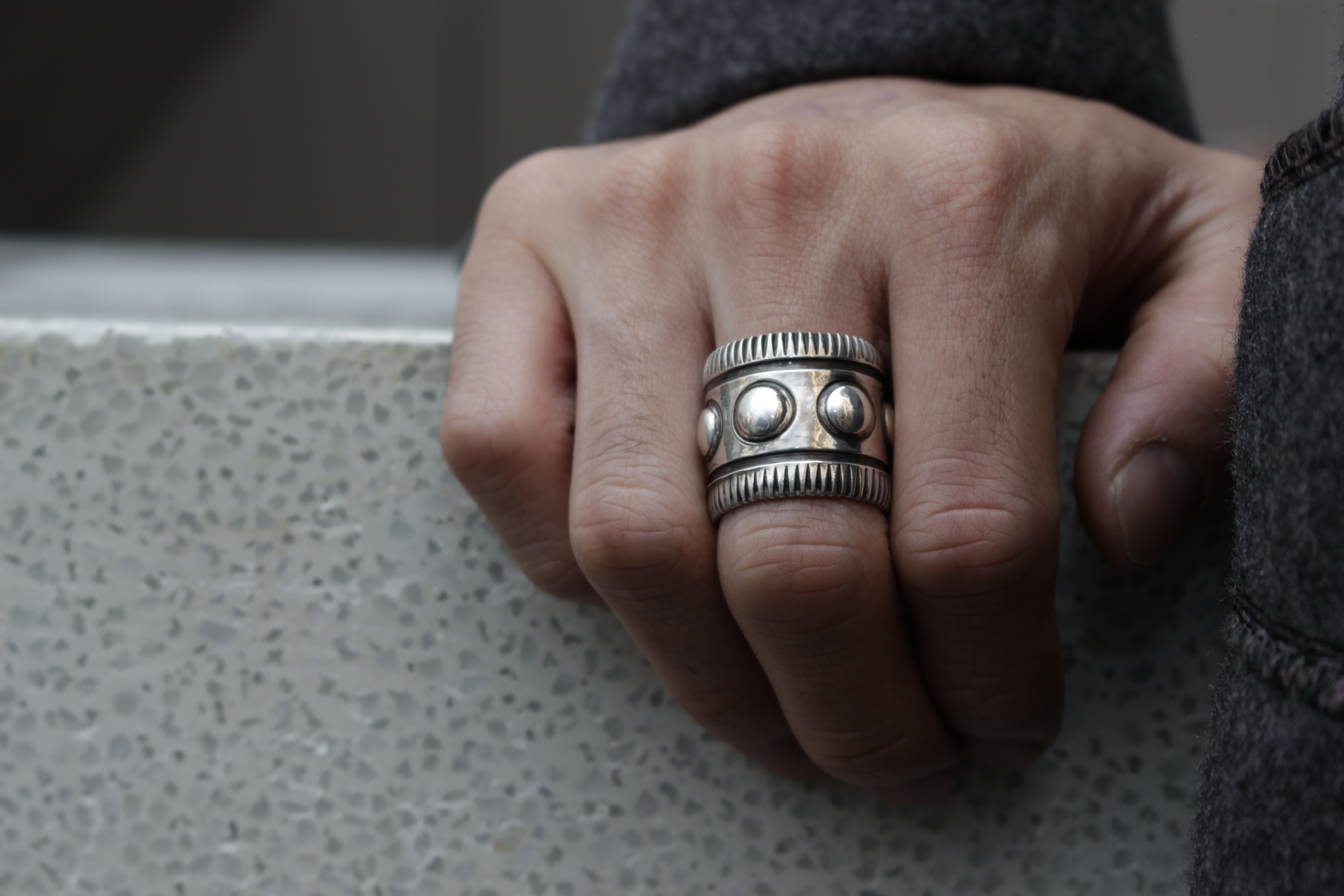 FANTASTIC MAN - 【FANTASTICMAN】 shield ring《廃盤モデル》の+