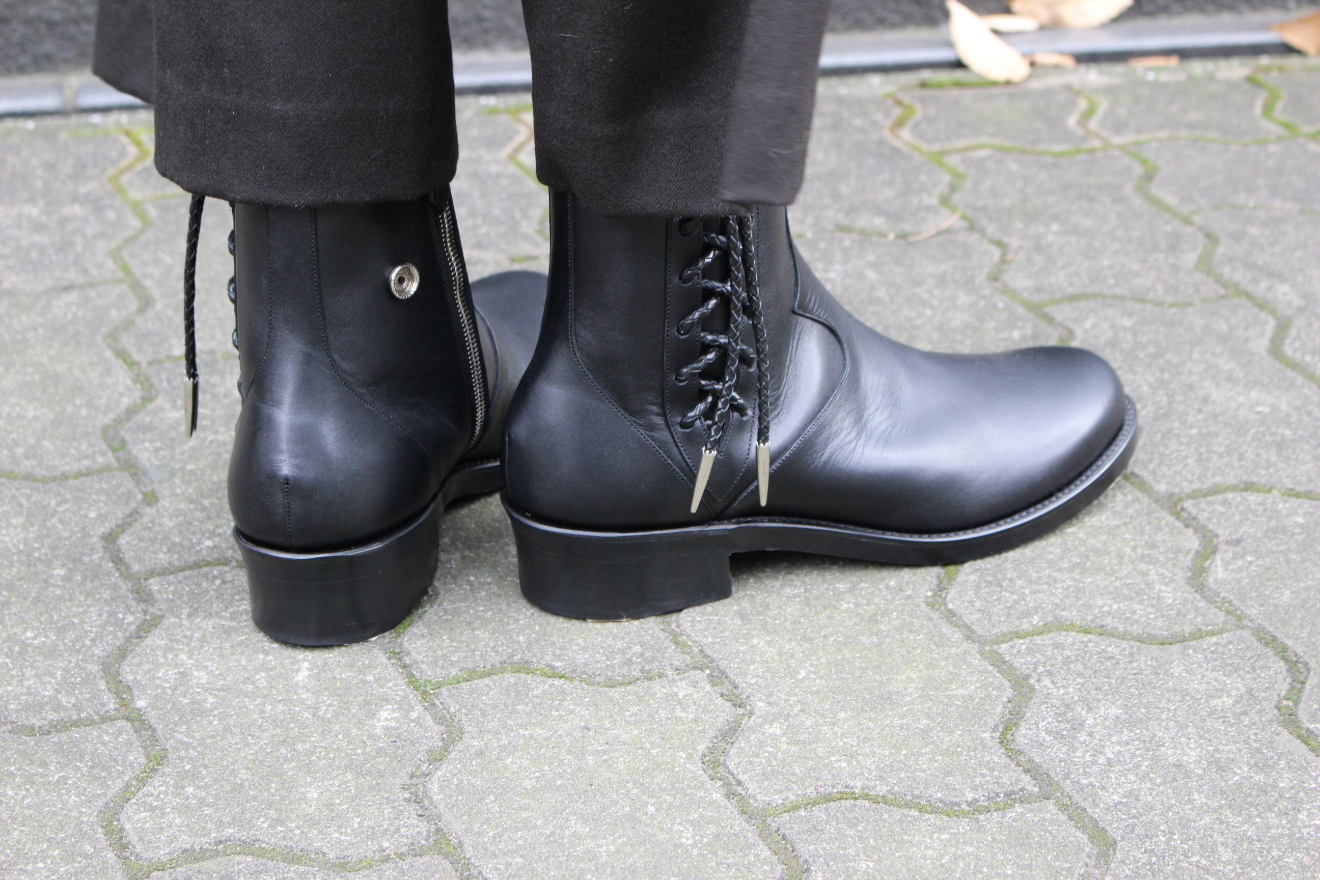 nnookk » foot the coacher “SIDE LACE BOOTS”