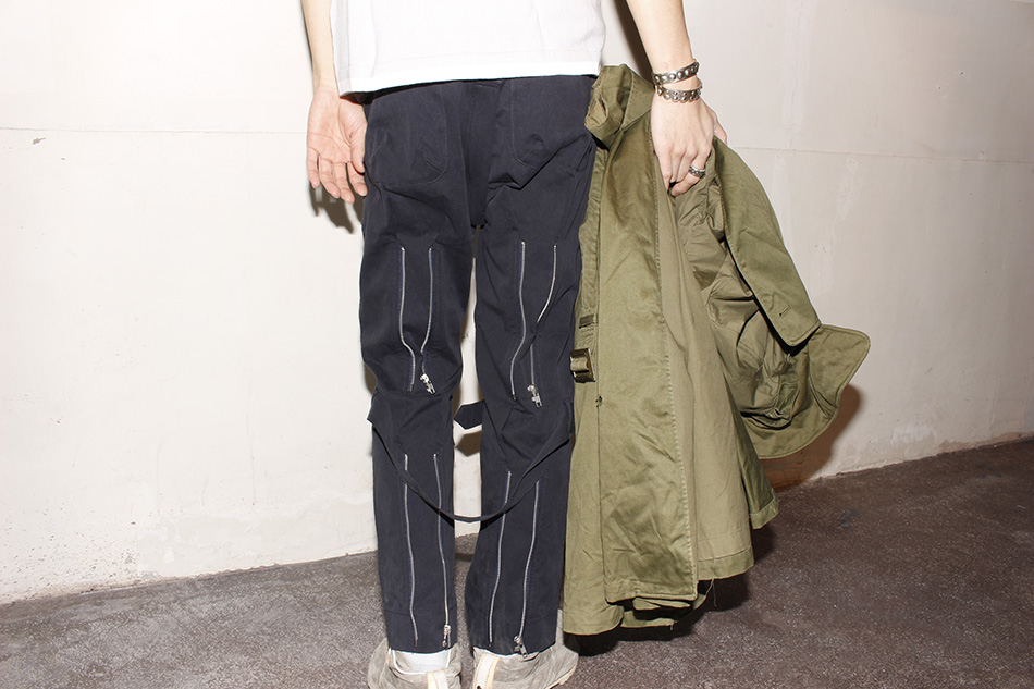 PHINGERIN '18A/W BONTAGE PANTS WOOL