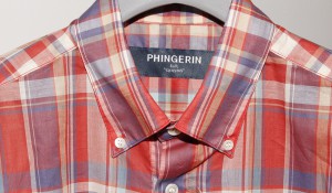 【PHINGERIN】”SOUP SHIRT MADRAS”