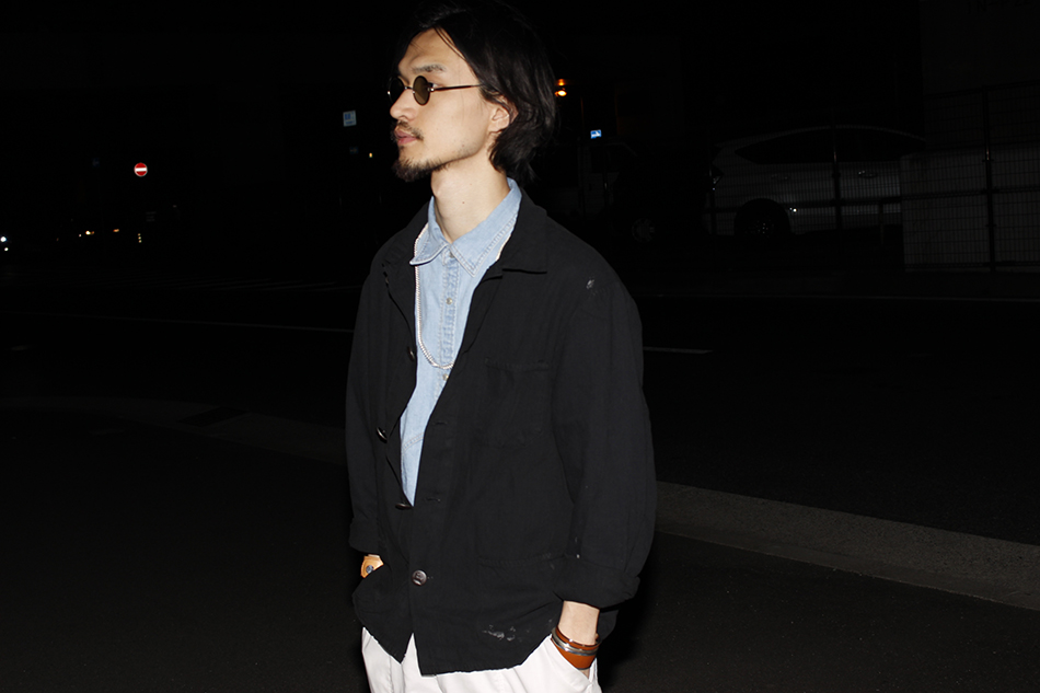 nnookk » 【unsame】 – revision french work jacket –