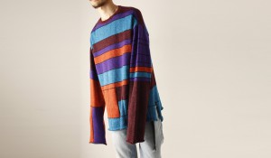 ” OVERSIZED MOHAIR KNIT TOP “