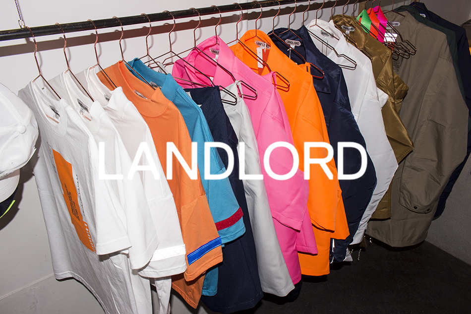 landlord newyork オーバーサイズ ワークシャツ