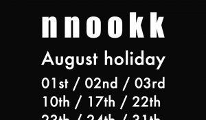 [ August holiday ]
